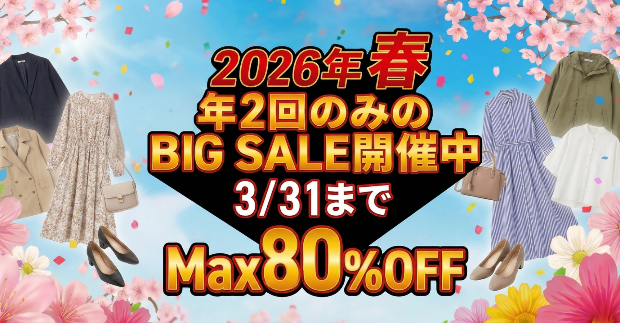 従来:サービスのメリットを前面に出したバナー